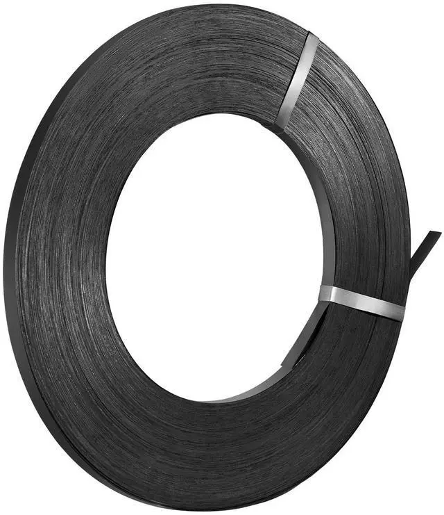 Main image of Steel Strapping Coil, 3/4 in x 0.02 in x 1640 ft, Metal Strapping Banding Roll Withstands Harsh Environment, 1700 lbs Break Strength, Heavy Duty Banding Pallet Strap Coil for Pallet Packing