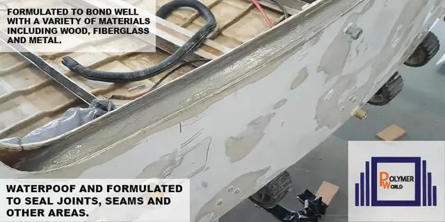 Alt view image 5 of 6 - 2 Gallons Ceramic Transom Pour for Transom Repairs, Docks, Power Boats, Coring Parts, Mounting Engines, Sea Wall Repair, Replacement for Wood Transoms