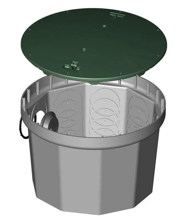 Alt view image 3 of 6 - 24" Rhino Heavy Duty Distribution Box (Solid Cover)