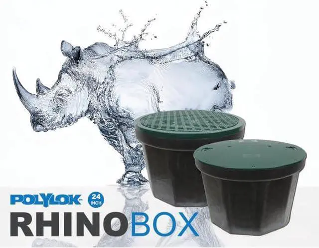 Alt view image 6 of 6 - 24" Rhino Heavy Duty Distribution Box (Solid Cover)