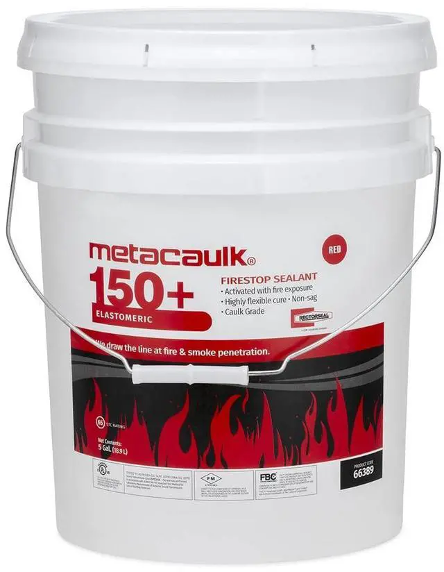 Main image of Metacaulk 150+ 66389 Firestop Sealant, Easy Application, Firestop, 5 Gal