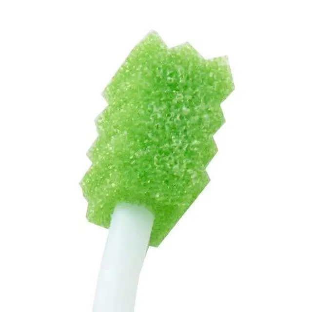 Alt view image 3 of 6 - Toothette Oral Care Single Use Suction Swab System with Perox-A-Mint (50 Packages, 2 swabs/pkg)