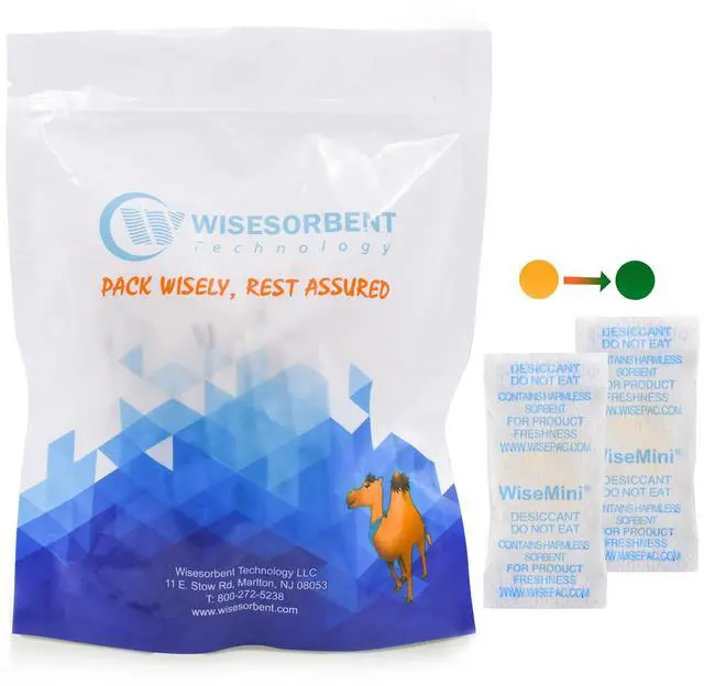 Main image of Silica Gel Packs, 0.5 Gram 12000 Pack Dessicant Packets for Storage, Color Indicating Silica Packets, Non-Woven Paper Moisture Absorbers for Food Storage, Food Grade Dehumidifiers