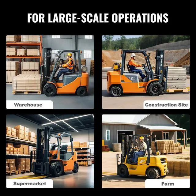 Alt view image 6 of 6 - Forklift Extensions, 96 Inch Pallet Fork Extensions 5.5 Inch Width, Heavy Duty Fork Extensions for Forklifts, 1 Pair Forklift Extensions for Forklift Truck