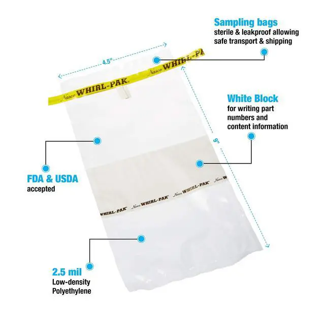 Alt view image 2 of 5 - Bag, 18oz, 4-1/2" x 9" Write-On (Package of 500)