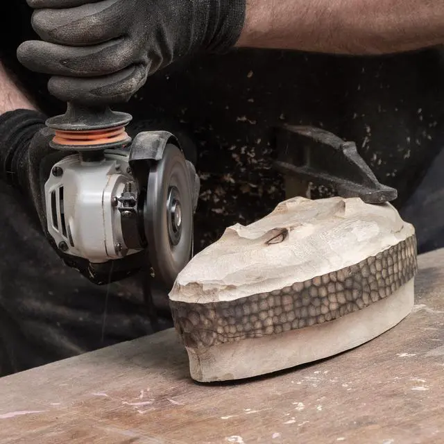 Alt view image 4 of 6 - TURBOPlane Blade 4Inch/100mm Carbide Woodworking Disc Angle Grinder Attachment | IND.FG.400.20
