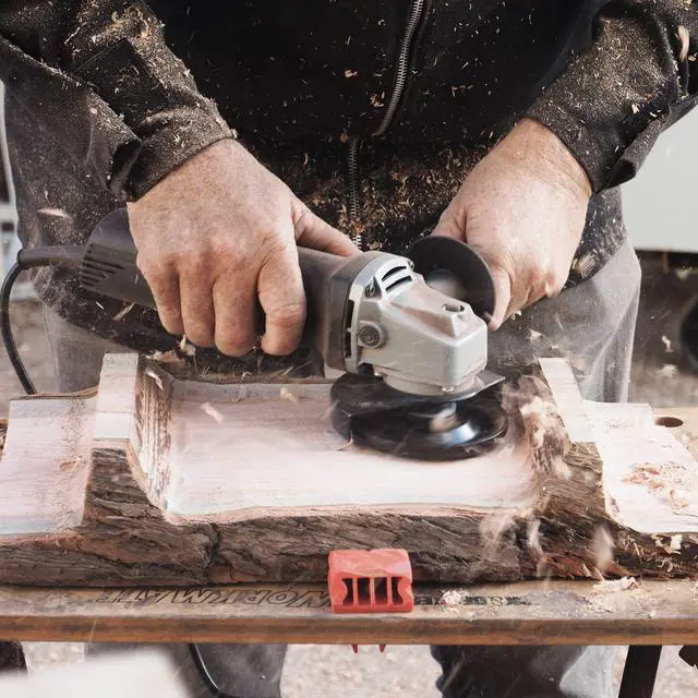 Alt view image 6 of 6 - TURBOPlane Blade 4Inch/100mm Carbide Woodworking Disc Angle Grinder Attachment | IND.FG.400.20