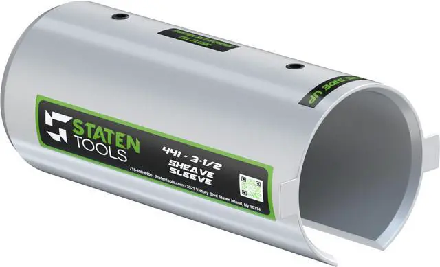 Main image of Feeding Sheave For Greenlee Pullers (3-1/2" Sheeve Sleave)