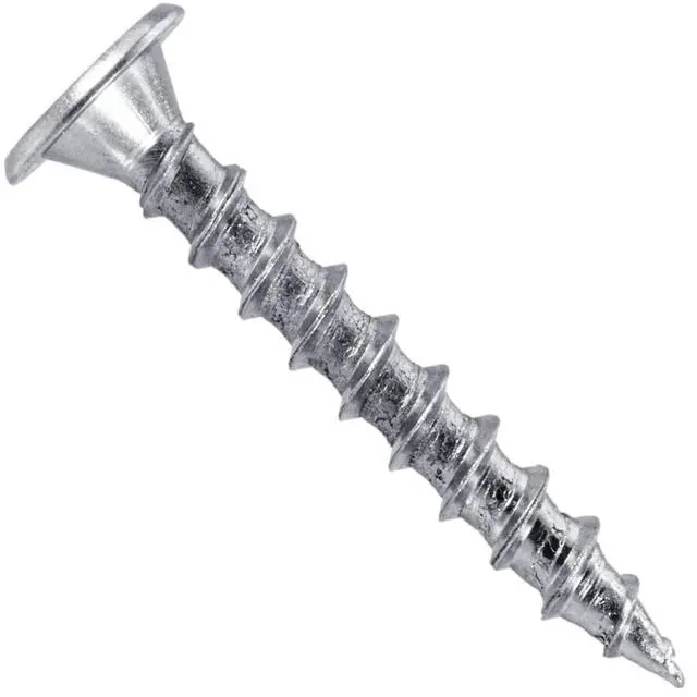 Alt view image 3 of 6 - 10 x 1-1/2" Low Profile Pancake Head Roofing Screws - Wood to Metal - for Standing Seam Roofs - Zinc Plated - 20 X 250 Bags - 5,000 Screws