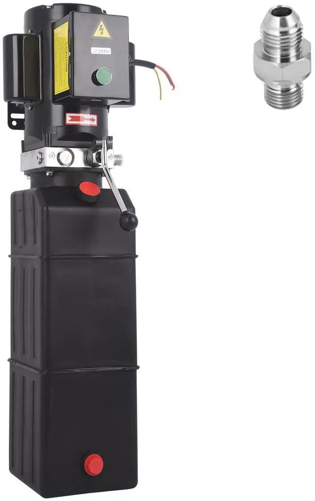 Main image of 220V Hydraulic Power Unit 2950 PSI, 3HP Single-Acting 2 & 4 Post Hydraulic Pump for Dump Trailer & Car Lifting