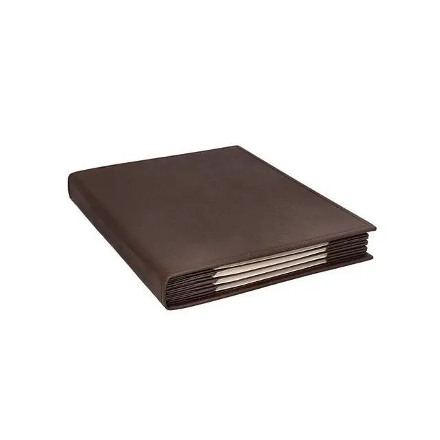 Alt view image 4 of 6 - s Made of Premium Faux Leather (10-Pack) - 8.5" X 11" - 8 Views - Brown