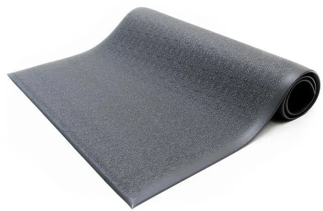 Main image of Anti-Fatigue Floor Mat, 3 ft. x 5 ft., Black (AFTX58-3x5BLKBEV)