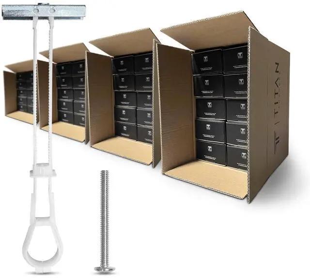 Main image of 400-Pack 1/4"-20 Heavy Duty Quick Toggle Anchors with Bolts Bulk Set | for Drywall, Metal Studs, and Concrete Block | Holds 260+ Lbs. | 400 Toggles + 400 Bolts