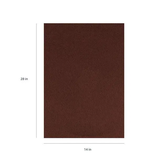 Alt view image 2 of 6 - EcoPrep Chemical-Free Floor Finish Remover Pad, 14"x28", Machine Floor Pads for Stripping or Deep Scrubbing, 10 Pads/Case, Maroon