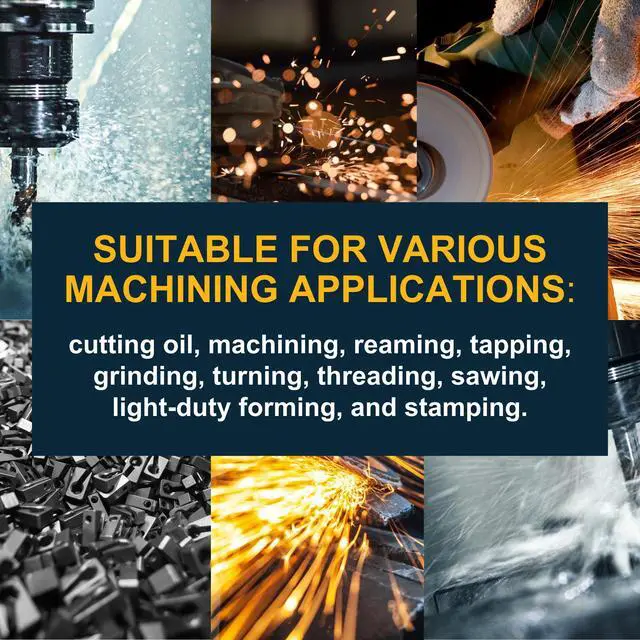 Alt view image 3 of 6 - Unisol 601 Metalworking - Heavy Duty & Water Soluble Semi-Synthetic Machining Coolant for Drilling, Tapping, Sawing, Stamping, Threading - Non-Chlorinated - Made in USA - (5 gal)