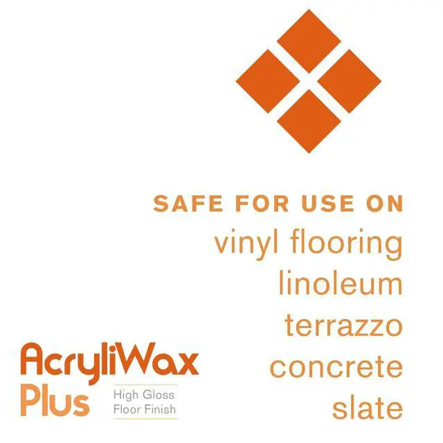 Alt view image 2 of 5 - Acryliwax Plus High Gloss Commercial Floor Finish & Wax - Case of 4 Gallons