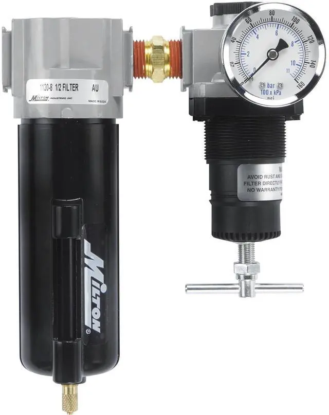 Main image of 1108 1/2" Filter and Regulator Duo, Black