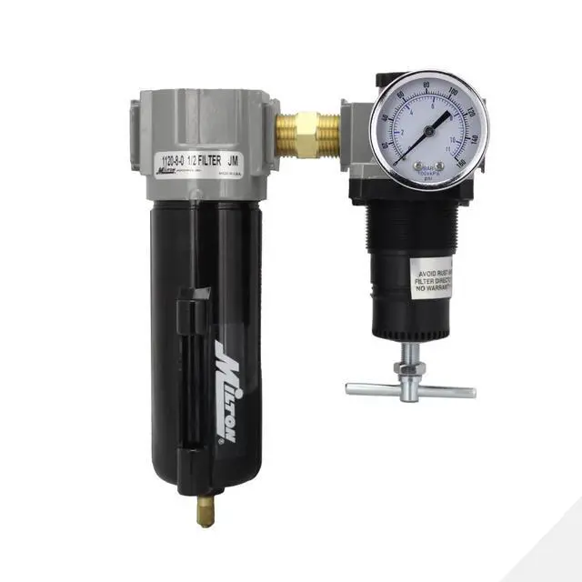 Alt view image 4 of 5 - 1108 1/2" Filter and Regulator Duo, Black
