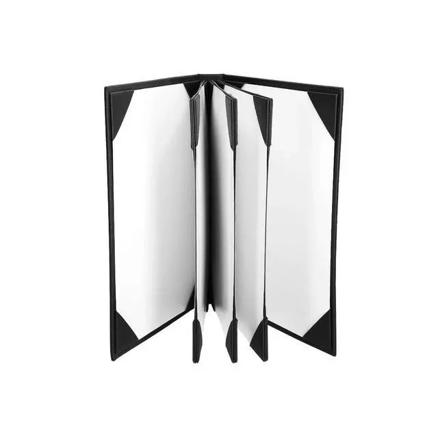 Alt view image 2 of 6 - s Made of Premium Faux Leather (10-Pack) - 8.5" X 11" - 8 Views - Black