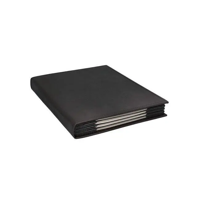 Alt view image 4 of 6 - s Made of Premium Faux Leather (10-Pack) - 8.5" X 11" - 8 Views - Black
