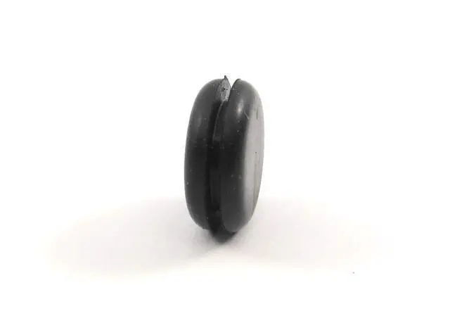 Alt view image 2 of 6 - 1/2" Rubber Hole Plug fits 1/2" Opening - Flush Plug - Grommet Without Hole - Panel Plug - Provides Finished Appearance on Both Sides (500)