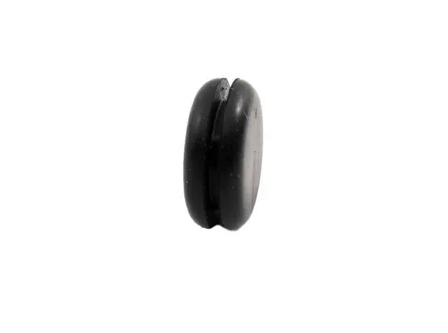 Alt view image 3 of 6 - 1/2" Rubber Hole Plug fits 1/2" Opening - Flush Plug - Grommet Without Hole - Panel Plug - Provides Finished Appearance on Both Sides (500)