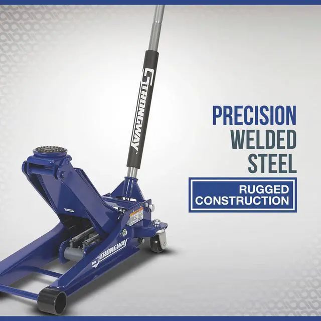 Alt view image 4 of 6 - Professional Low-Profile Service Floor Jack 3-Ton Capacity