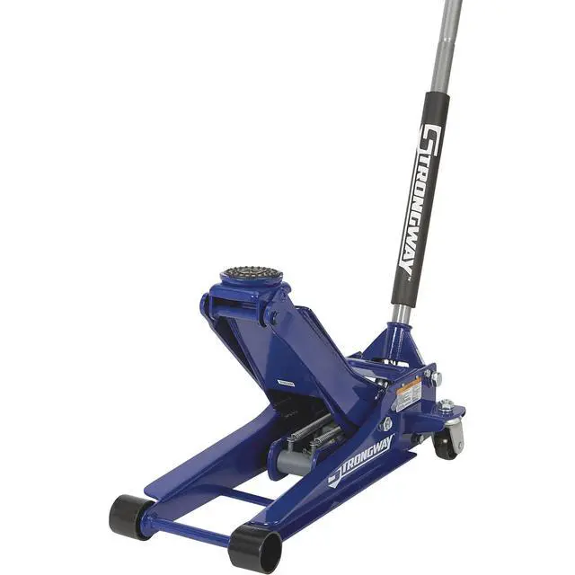Alt view image 6 of 6 - Professional Low-Profile Service Floor Jack 3-Ton Capacity