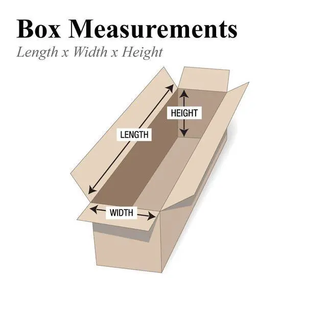 Alt view image 2 of 2 - P2010860PK Long Corrugated Boxes, 20" L x 10" W x 8" H, Kraft (Pack of 60)