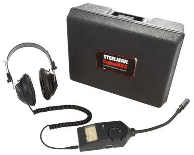 Main image of EngineEAR II Electronic Stethoscope Automotive Diagnostics Tool, Mechanics Noise Finder, 60-120 Decibel Meter, Non-Conductive Microphone