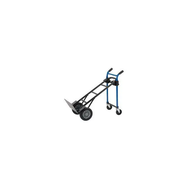 Alt view image 3 of 5 - DTC8635P 4-in-1 Convertible Hand Truck, 800 lb Capacity Steel Dolly Cart with Quick Change Design, Adjustable Handle, Solid Rubber Wheels for Moving, Delivery, Warehouses and Storage
