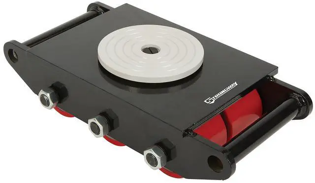 Main image of Machinery Mover with 360° Rotation, 17,600-Lb. Capacity, 6 Rollers, Model# CRA-8