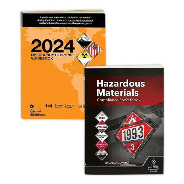 Alt view image 3 of 6 - 2024 Emergency Response Guidebook (ERG) & Hazardous Materials Compliance, Pocket Size, English, 10-Pack, J. J. Keller & Associates, Inc