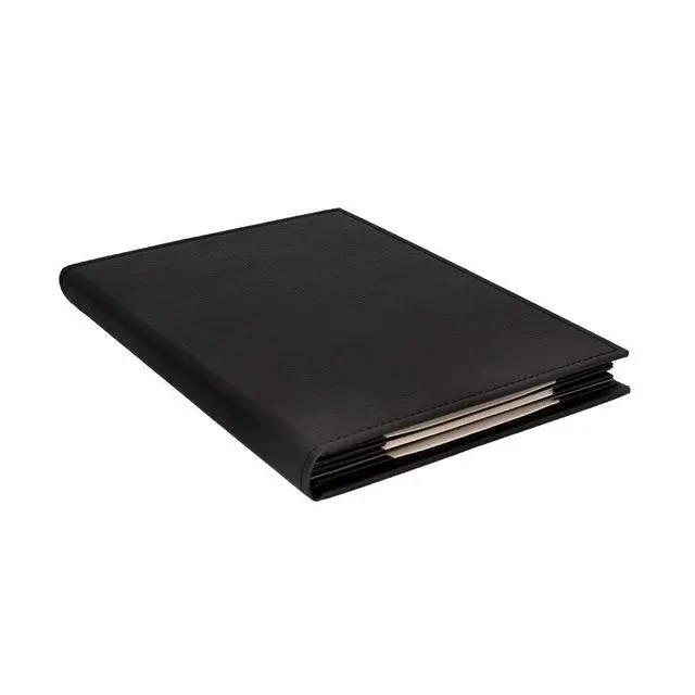 Alt view image 6 of 6 - s Made of Premium Faux Leather (10-Pack) - 8.5" X 11" - 6 Views - Black