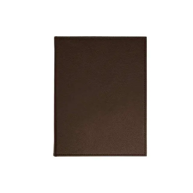 Alt view image 3 of 6 - s Made of Premium Faux Leather (10-Pack) - 8.5" X 11" - 6 Views - Brown