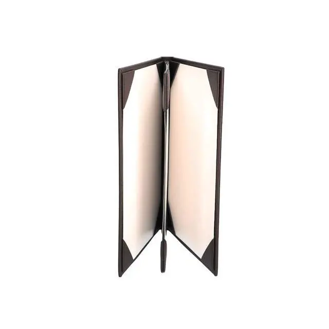 Alt view image 2 of 6 - s Made of Premium Faux Leather (10-Pack) - 8.5" X 11" - 4 Views - Black