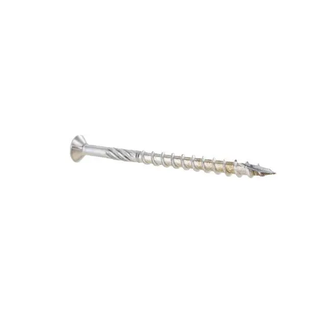 Alt view image 4 of 4 - Conquest #10 x 2-1/2" Type 316 Stainless Steel Marine Grade Flat Head Deck Screws (Pack of 1750) for Decks, Docks, Jetties, Fences, Walkways, or Marine Applications