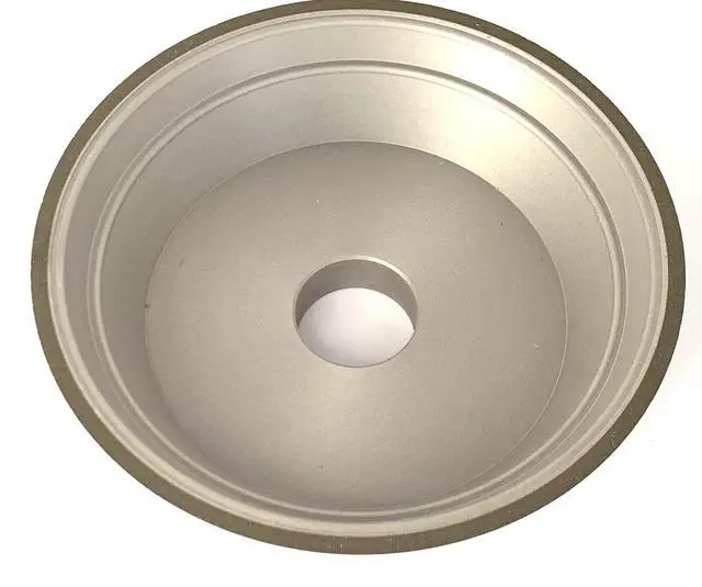 Alt view image 2 of 6 - WVN Six-Inch CBN Flywheel Grinding Wheels - Arbor Size 1-1/4" - Various Types (CBN Rough)