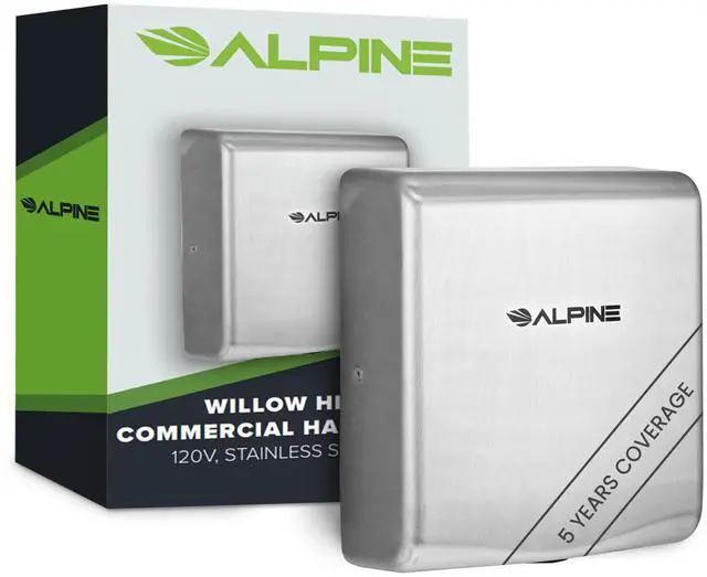 Main image of Commercial Hand Dryer with HEPA Filter, 8 Seconds Extreme Speed Electric Hand Dryer for Home Bathroom/Restaurant with Heat & Speed Control - ADA Compliant (120V Stainless Steel)