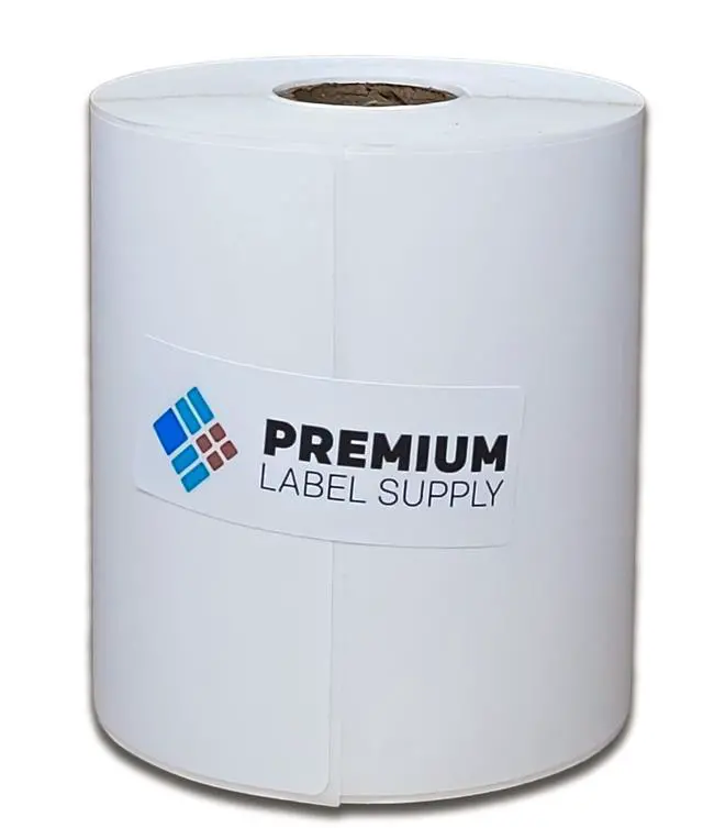 Alt view image 2 of 3 - 4x8 Direct Thermal Shipping Labels - 200 Labels per Roll - 1'' Core - 20 Rolls (4000 Labels)
