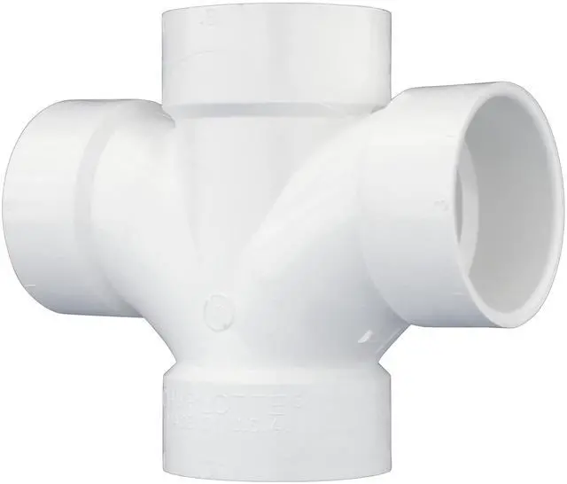 Main image of 3 DWV Double Sanitary TEE DWV (Drain, Waste and Vent) (20 Unit Box)