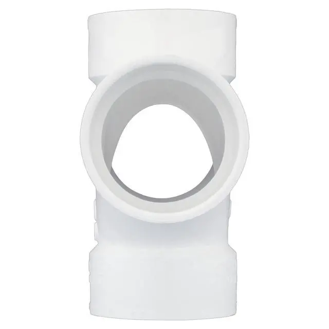 Alt view image 2 of 6 - 3 DWV Double Sanitary TEE DWV (Drain, Waste and Vent) (20 Unit Box)