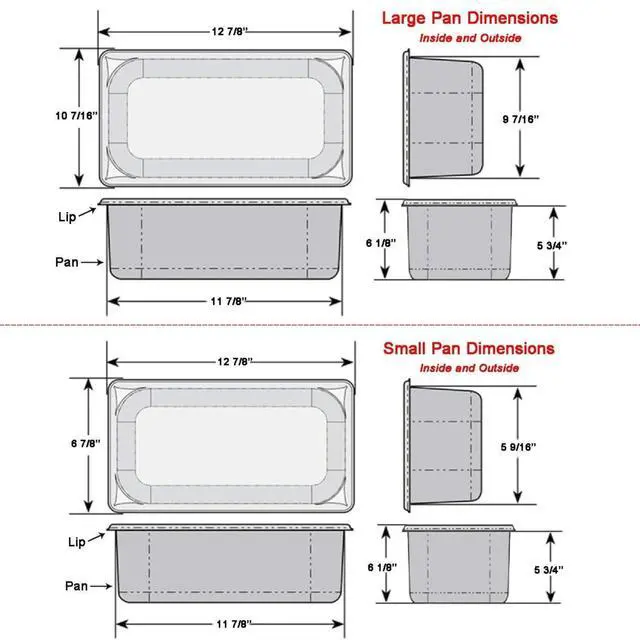 Alt view image 4 of 6 - 3 Large + 1 Small Hand Washing- 4 Compartment Drop-in Stainless Steel Sink | Portable 3 Large + 1 Small sink with Dual faucet, bar drains, & basket strainers included. for food truck & concession stan