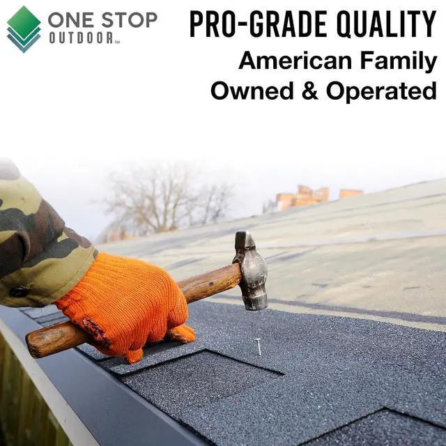 Alt view image 4 of 4 - 1/2 Inch - Galvanized Steel Roofing Felt Nails, Roofing Felt Pins Suit for Shed Roof Roofing Felt Slate Boards, Broad Head Pins (26800)