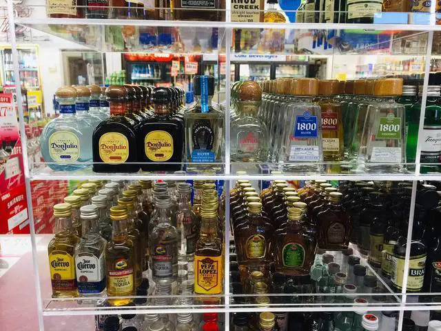 Alt view image 4 of 6 - Commercial Retail Display for Mini Sampler 50ml Liquor Shot Airplane Bottles Nips Rack Also Any Other Point of Sale Items 12 Section