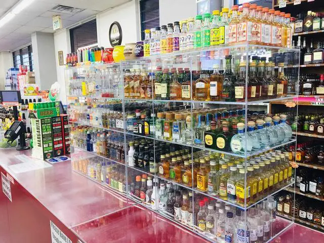 Alt view image 6 of 6 - Commercial Retail Display for Mini Sampler 50ml Liquor Shot Airplane Bottles Nips Rack Also Any Other Point of Sale Items 12 Section