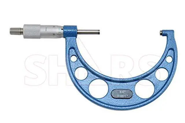 Alt view image 6 of 6 - 0-4" x 0.0001" Outside Micrometer Set (4 pcs) 303-2652N L)