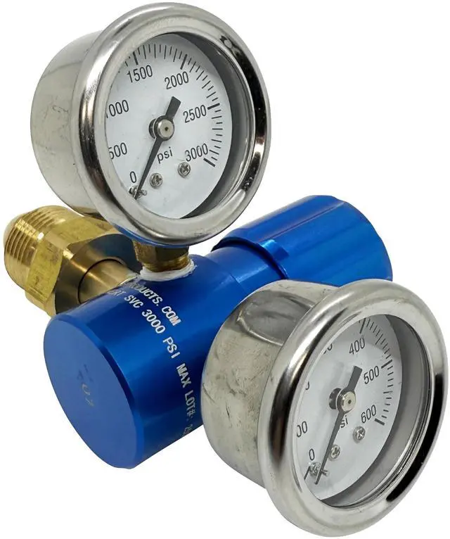 Main image of High Performance Compact Aluminum Argon Regulator 0-400PSI, High Flow Capacity of 45CFM