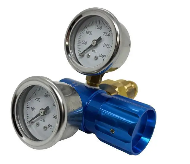 Alt view image 2 of 6 - High Performance Compact Aluminum Argon Regulator 0-400PSI, High Flow Capacity of 45CFM