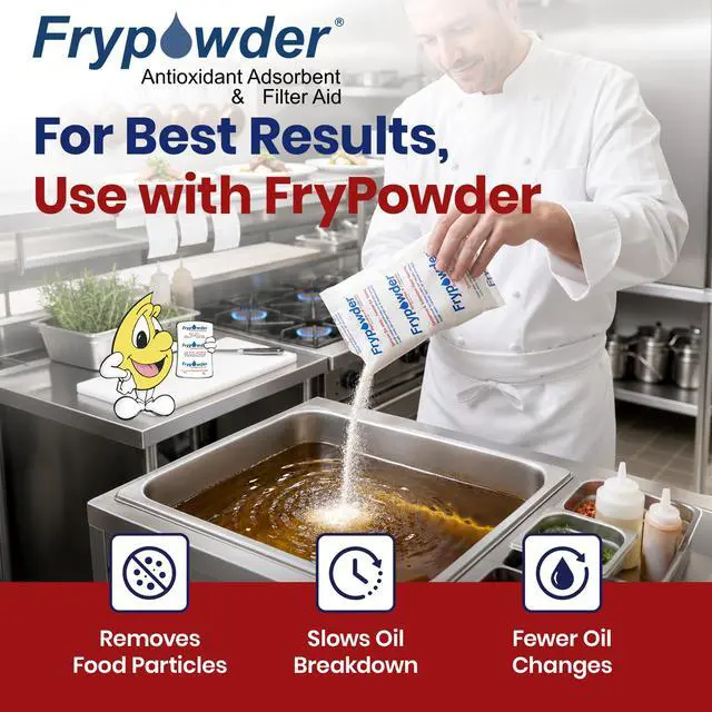 Alt view image 4 of 6 - C88PS Bag and Frame Combo, EZ Flow Fryer Filter Bag Part 02855, For Heavy Crumb Loads, Replacement for Filter Machines 75HD -79200, BD707-63470